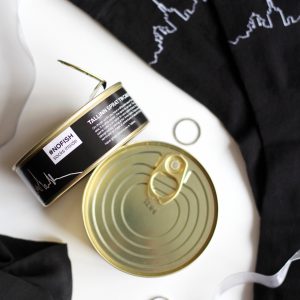 Tallinn Sardinen Dosensocken #nofish (Größe 40-46, Schwarz)