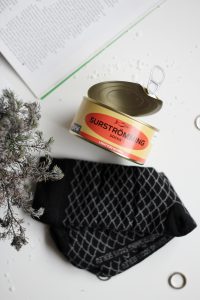 Schwedische Surströmming Socken #nofish (Größe 35-40)