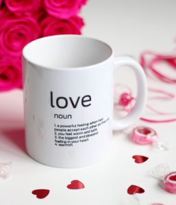 Design-Becher Love
