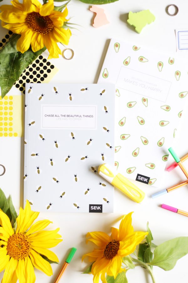 Bullet Journal / Dotted Notizbuch  Bees & Avocados (2 stk) – Bild 6