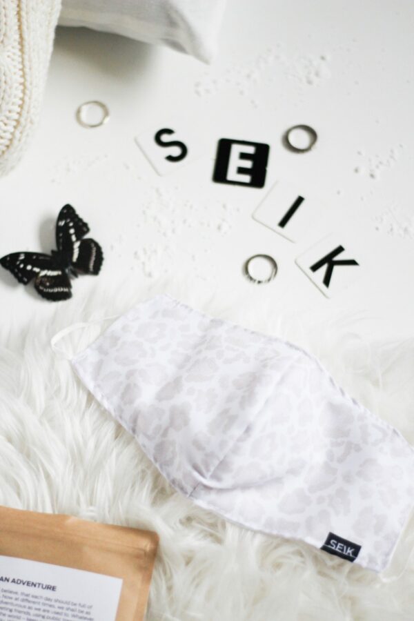 Reusable Cotton Face Mask - Leopard – Bild 4