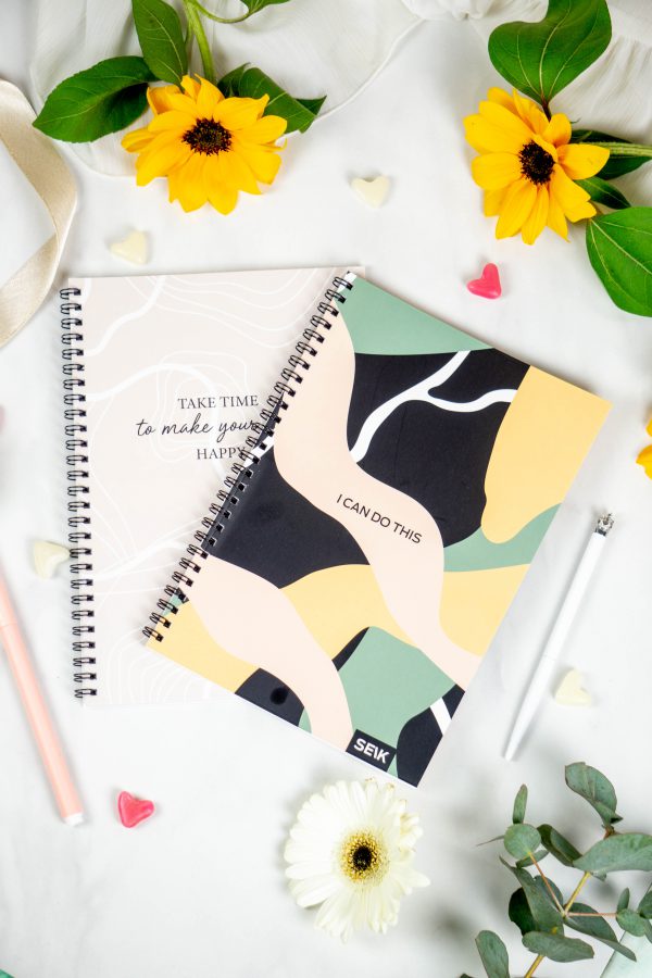 Bullet Journal / Dotted Notizbuch mit Spiralbindung  - I can do this – Bild 3
