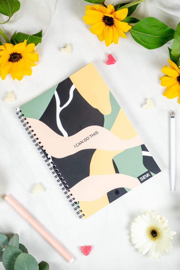Bullet Journal / Dotted Notizbuch mit Spiralbindung  - I can do this – Bild 4