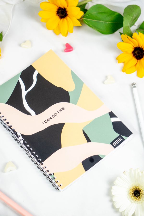 Bullet Journal / Dotted Notizbuch mit Spiralbindung  - I can do this – Bild 5