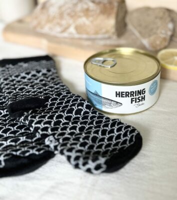 Englische Herring Fish Dosensocken (Größe 40-46)