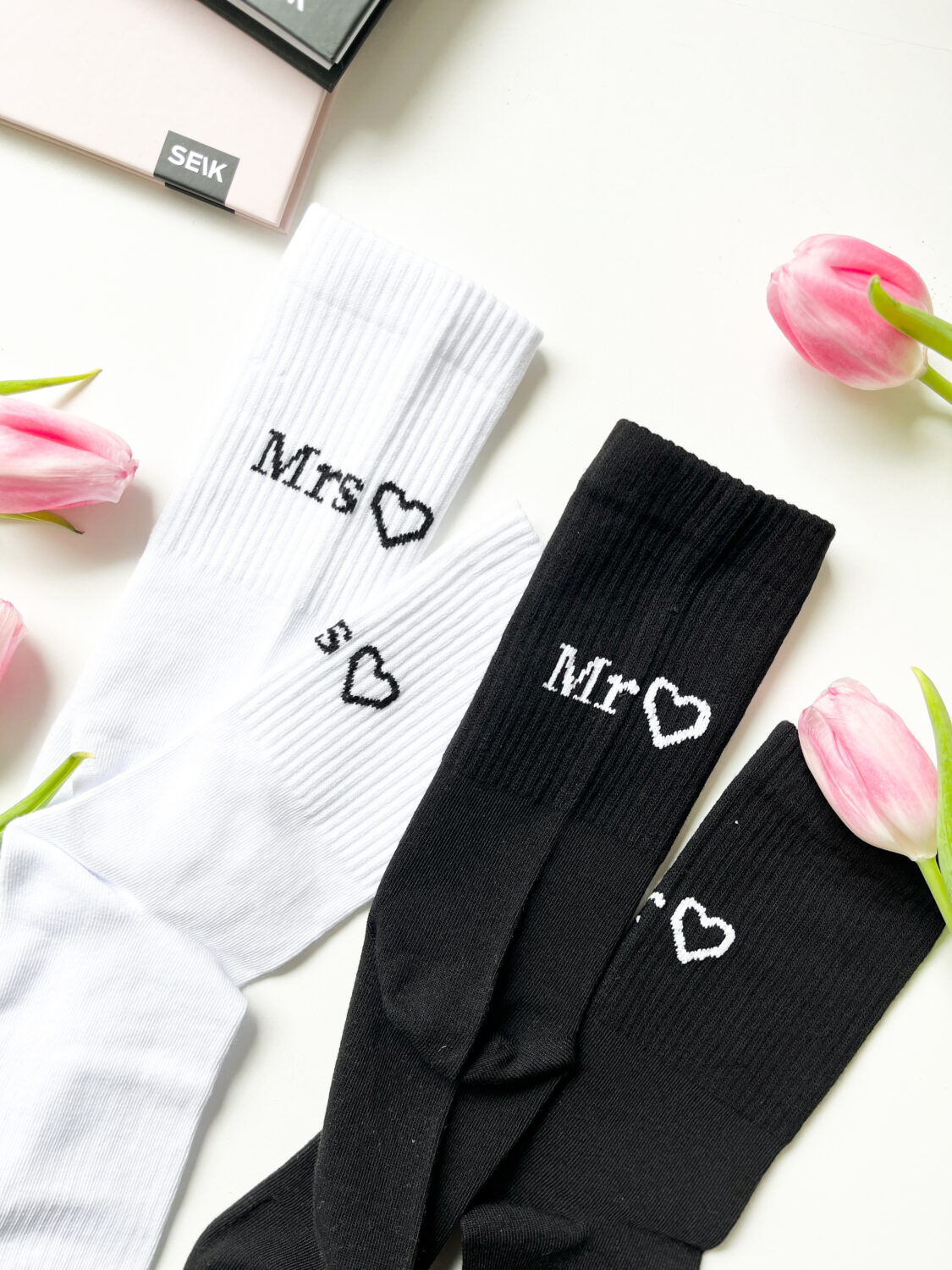 Socken für Paare - Herr & Frau (paarweise verkauft)