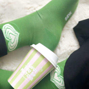 Ich liebe dich so sehr Matcha Socken